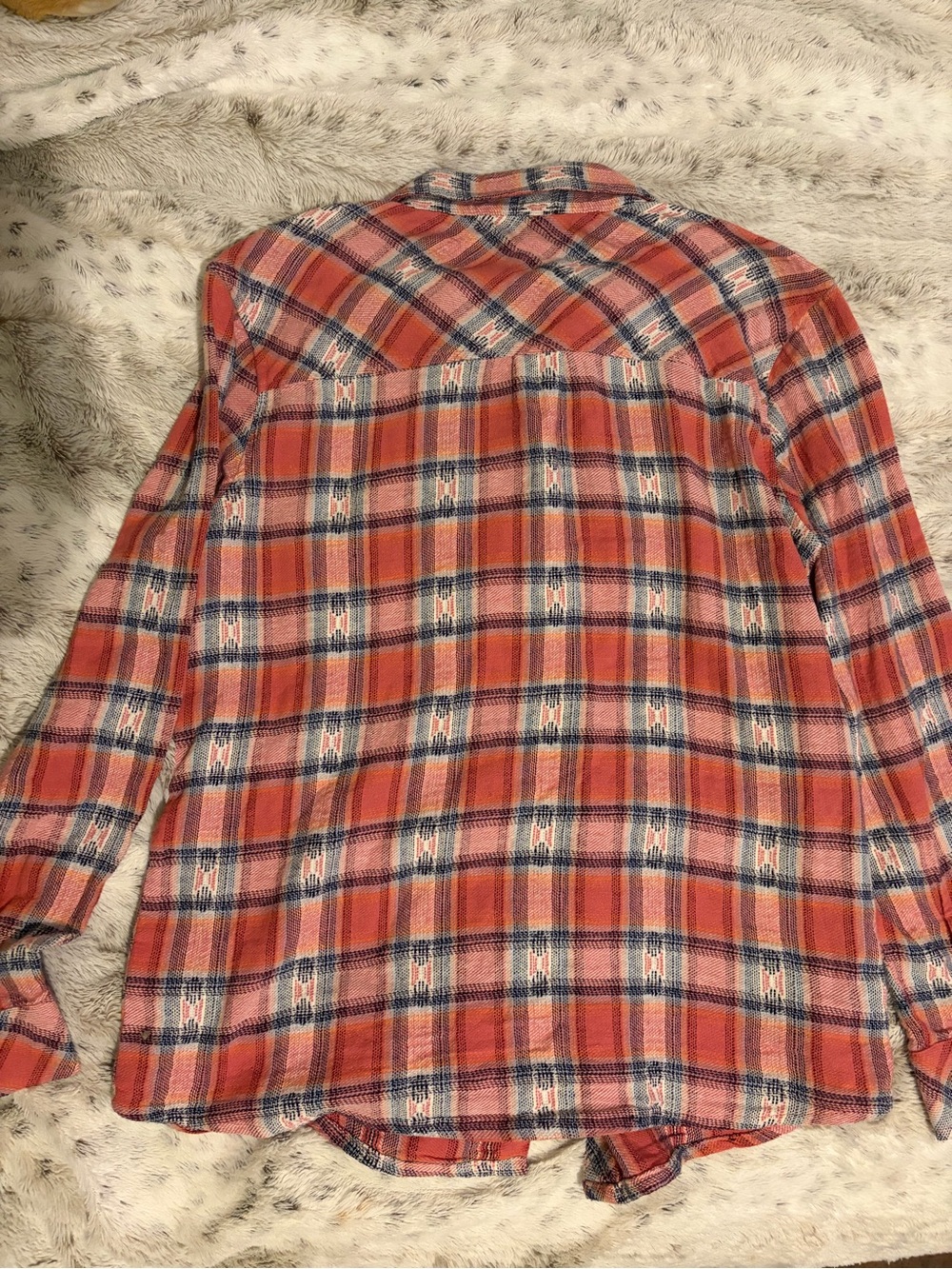 Idyllwind salmon button down - Picture 4 of 4